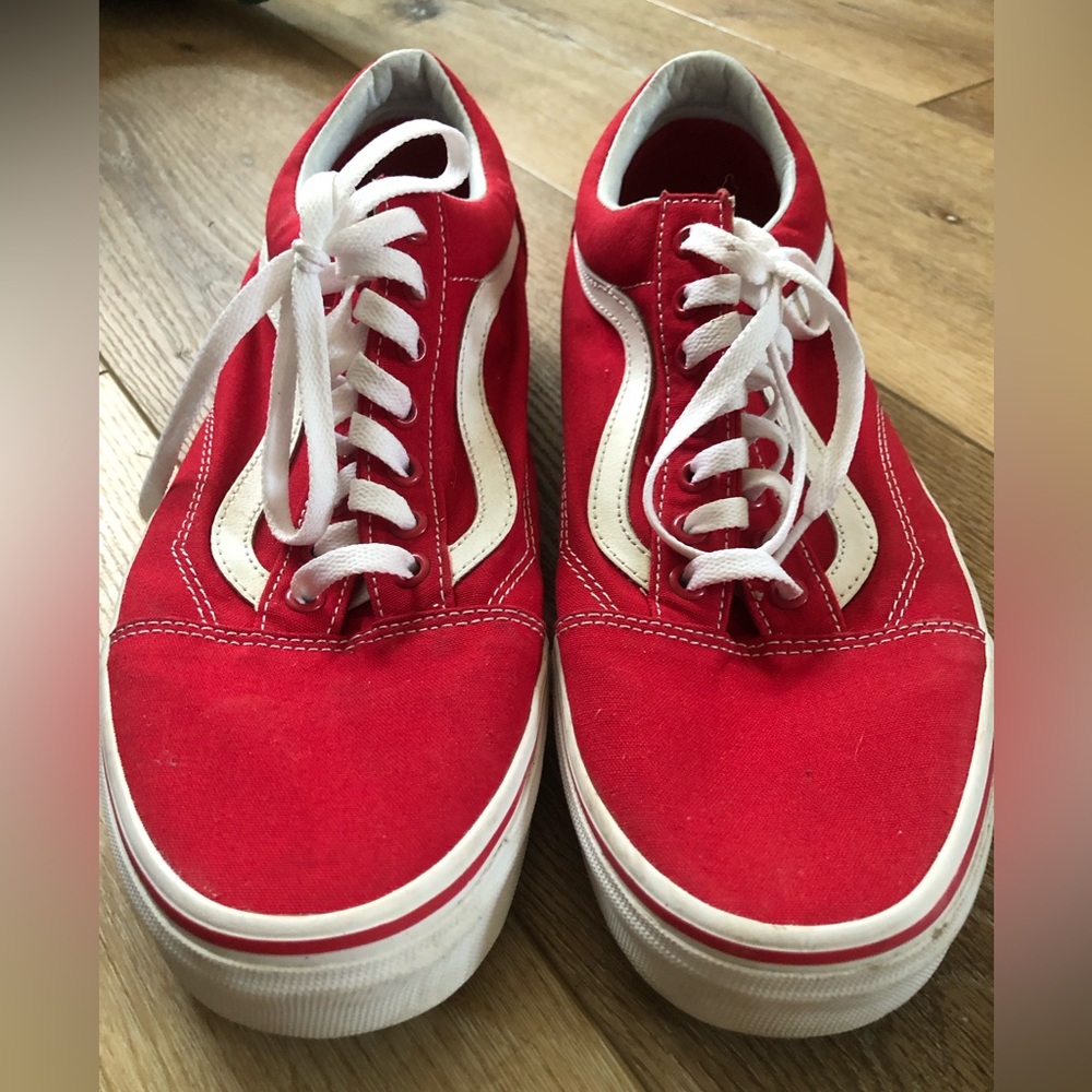 Vans Old School Red Mens